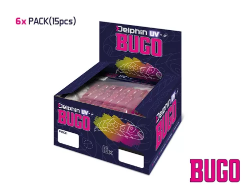 Delphin BUGO Cheese műlárva / 15 db plasztik csali
