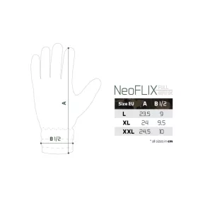 Delphin NeoFLIX Banx Neoprén kesztyű béléssel