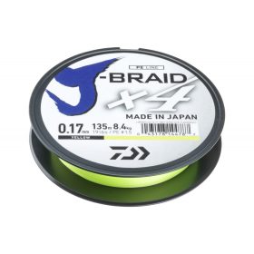 J-Braid X4 Yellow - 0.10Mm - 3.80Kg - 135M