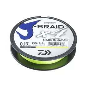 J-Braid X4 Yellow - 0.13Mm - 5.90Kg - 135M