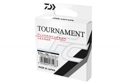 Tournament Fluorocarbon Clear - 0.14Mm - 1.30Kg - 50M