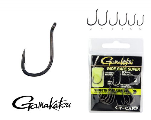 G-Carp Wide Gape Super 10/Cs. 4-Es