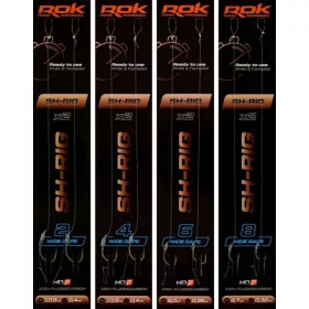Rok Sh-Rig Curve Shank - 2Db/Csomag - Előkötött Horog