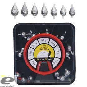 Kamasaki Iv. Betétes Cseppólom Készlet 4,57,5G Natur 150G