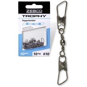 Zebco M: 8 H: 50mm Trophy dupla forgó 10kg 10 darab