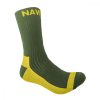 Navitas Coolmax Crew Sock Twin Pack Green