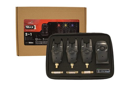 Carp Expert Max1 Bite Alarm 3+1 Piros,Sárga, Kék