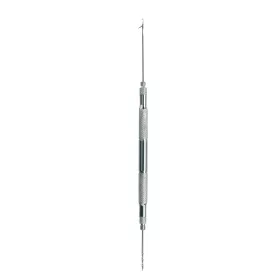 Csalifűzőtű Inox 2Fejjel