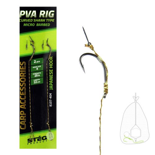 Pva Előke Horogtüskével 12Cm 4-Es 2Db/Cs