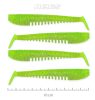 Impulse Shad 10Cm 4Db/Cs Fluo Zöld Flitter X2