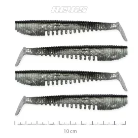 Impulse Shad 10Cm 4Db/Cs Ezüst Flitter