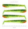 Impulse Shad 10Cm 4Db/Cs Zöld-Narancs Flitter