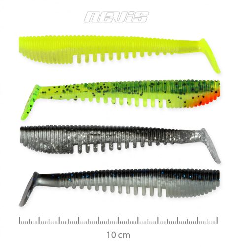 Impulse Shad 10Cm 4Db/Cs 4Szín