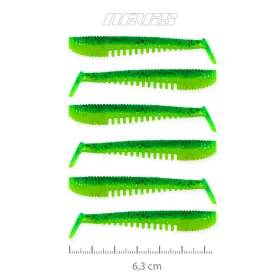 Impulse Shad 6.3Cm 6Db/Cs Zöld Flitter