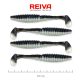 Zander Power Shad 10Cm 4Db/Cs (Fekete Ezüst)