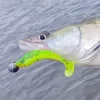 Zander Power Shad 10Cm 4Db/Cs (Zöld-Narancs Flitter)