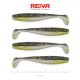 Flat Minnow Shad 10Cm 4Db/Cs (Fekete-Ezüst Flitter)