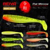 Flat Minnow Shad 10Cm 4Db/Cs (Fekete-Ezüst Flitter)