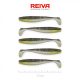 Flat Minnow Shad 7,5Cm 5Db/Cs (Fekete-Ezüst Flitter)