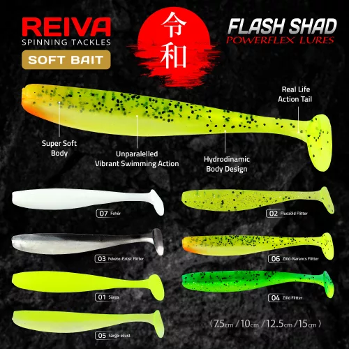 Flash Shad 15Cm 3Db/Cs