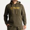 Adventer Cotton Hoodie Pulóver Khaki M