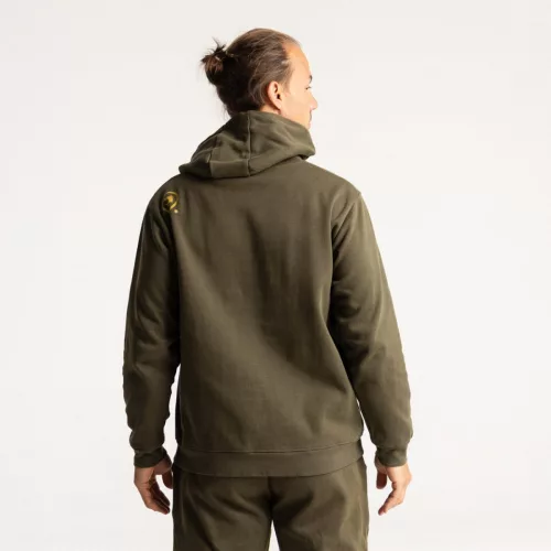 Adventer Cotton Hoodie Pulóver Khaki Xl