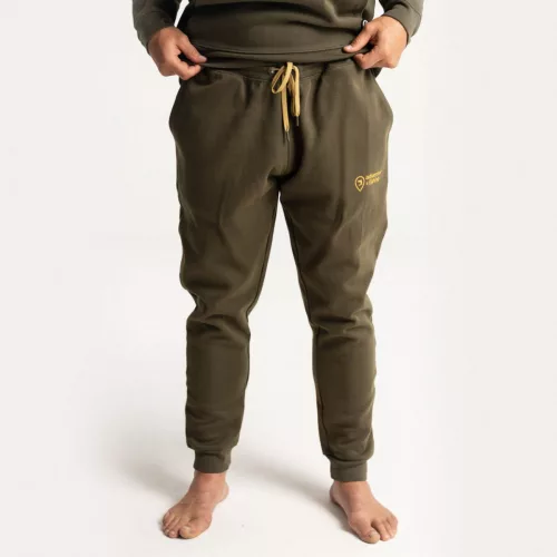 Adventer Cotton Sweatpants Melegítő Nadrág Khaki L