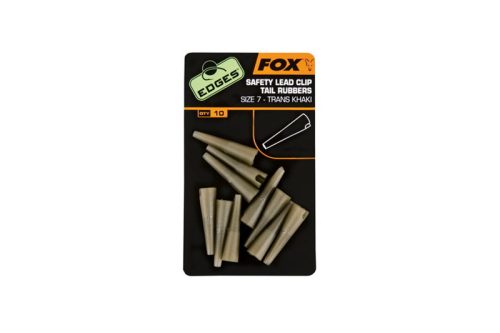 Fox EDGES™ Lead Clip Tail Rubbers - Size 7 Khaki