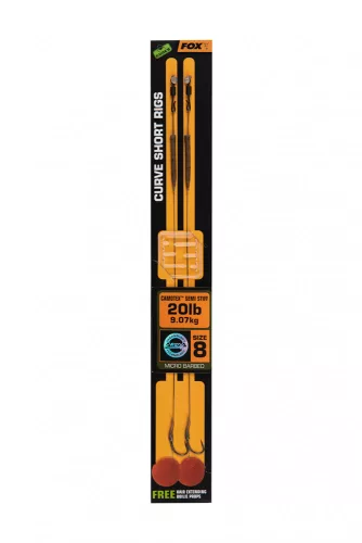 Fox Edges Curve Short 6 - 20lb Camotex Semi Stiff x 2