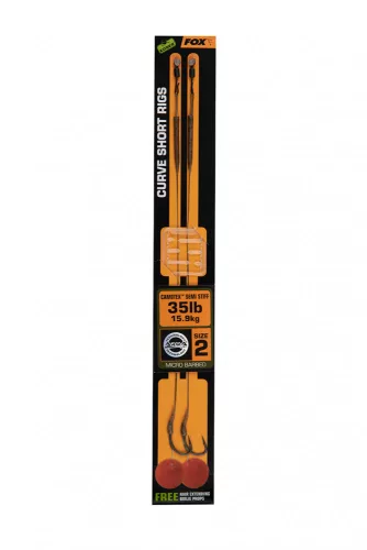 Fox Edges Curve Short 8 - 20lb Camotex Semi Stiff  x 2