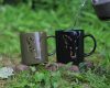 Fox Fox Black and Camo Head Ceramic Mug