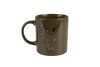 Fox Fox Green and Camo Head Ceramic Mug