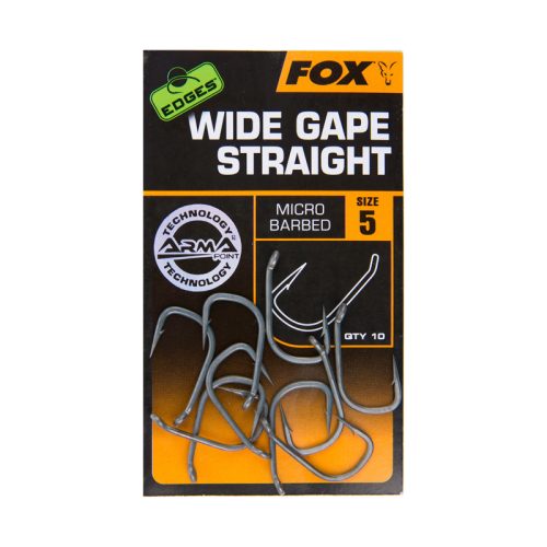 Fox EDGES™ Wide Gape Straight - Size 5