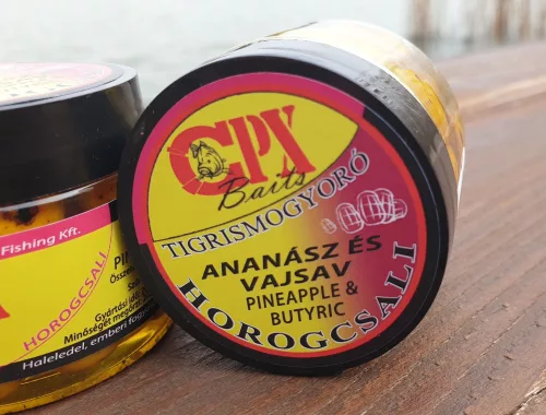 Cpx Baits Főtt Színezett Large Tigrismogyoró Horogcsali - Ananász-Vajsav - 36 Gramm