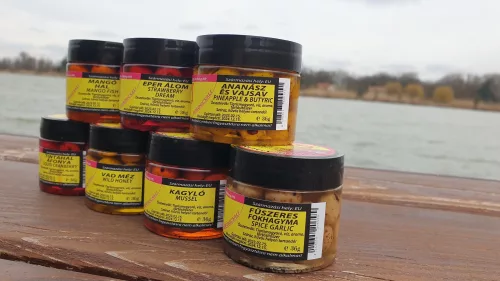 Cpx Baits Főtt Színezett Large Tigrismogyoró Horogcsali - Ananász-Vajsav - 36 Gramm