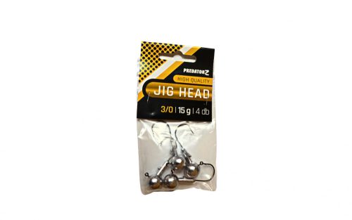 PZ Jig fej 3/0, 3/0, 10 g, 4 db