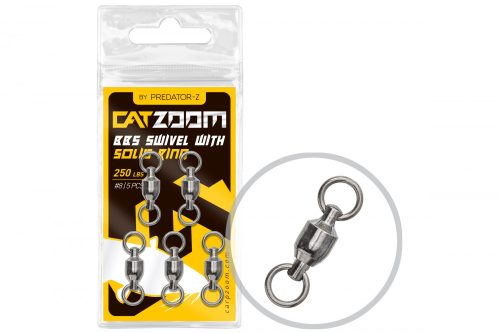 Predator-Z Catzoom Csapágyas Harcsázó Forgó 250 Lbs, 8#, 3,8 Cm, 5 Db