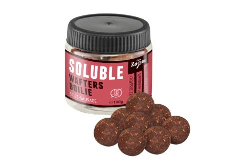 CZ Oldódó wafters bojli, o18 mm, 
fűszeres kolbász, 100 g