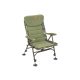 CZ Recliner Komfort horgászfotel, 56x46x42/98 cm, Camou/Fleece