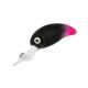 Pz Deep Crank Wobbler, 2,8 Cm, 2,2 G, Fekete, Úszó
