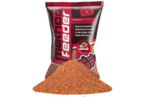 CZ Method Feeder etetőanyag, eper, halas, 1 kg