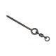 Carpzoom Menetes Csalitüske Forgóval, 12 Mm, 6 Db
