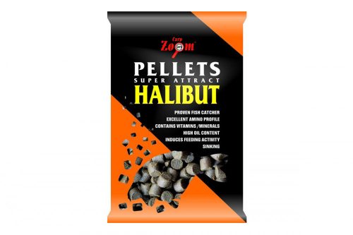 Cz Furat Nélküli Halibut Etetőpellet, 3 Mm, Halibut, Fekete, 800 G