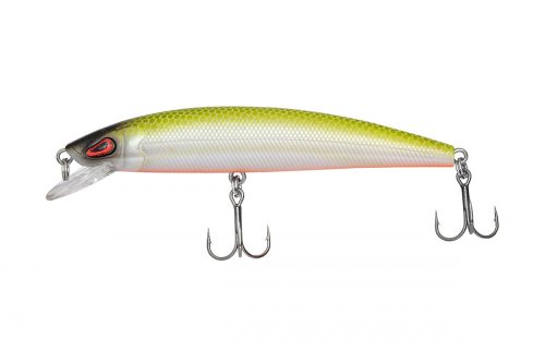 Predator-Z Arrow Minnow Wobbler, 9 Cm, 9,2 G, Fluo Zöld, Fehér, Úszó