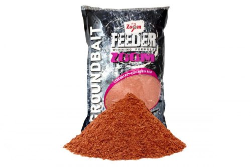 Fc Feeder Zoom Etetőanyag, Eper, Robin Red, Halas, 1 Kg