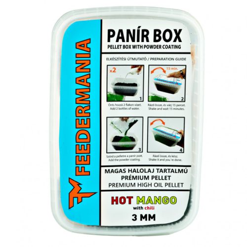 Feedermánia Panír Box 3 Mm Hot Mango