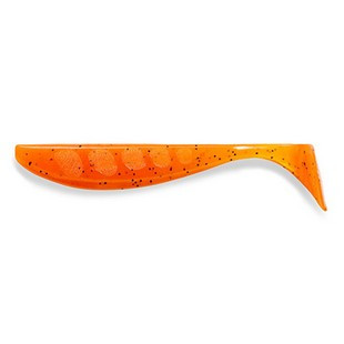 Fishup_Wizzle Shad 3" (8Pcs.), #049  Orange Pumpkin/Black