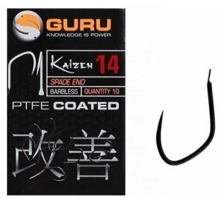 Kaizen Hook Size 14 (Barbless/Spade End)