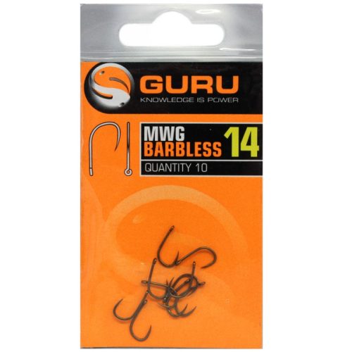 MWG Hook size 10 (Barbless/Eyed)