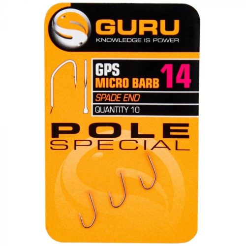 Pole Special Hook Size 20 (Barbed/Spade End)